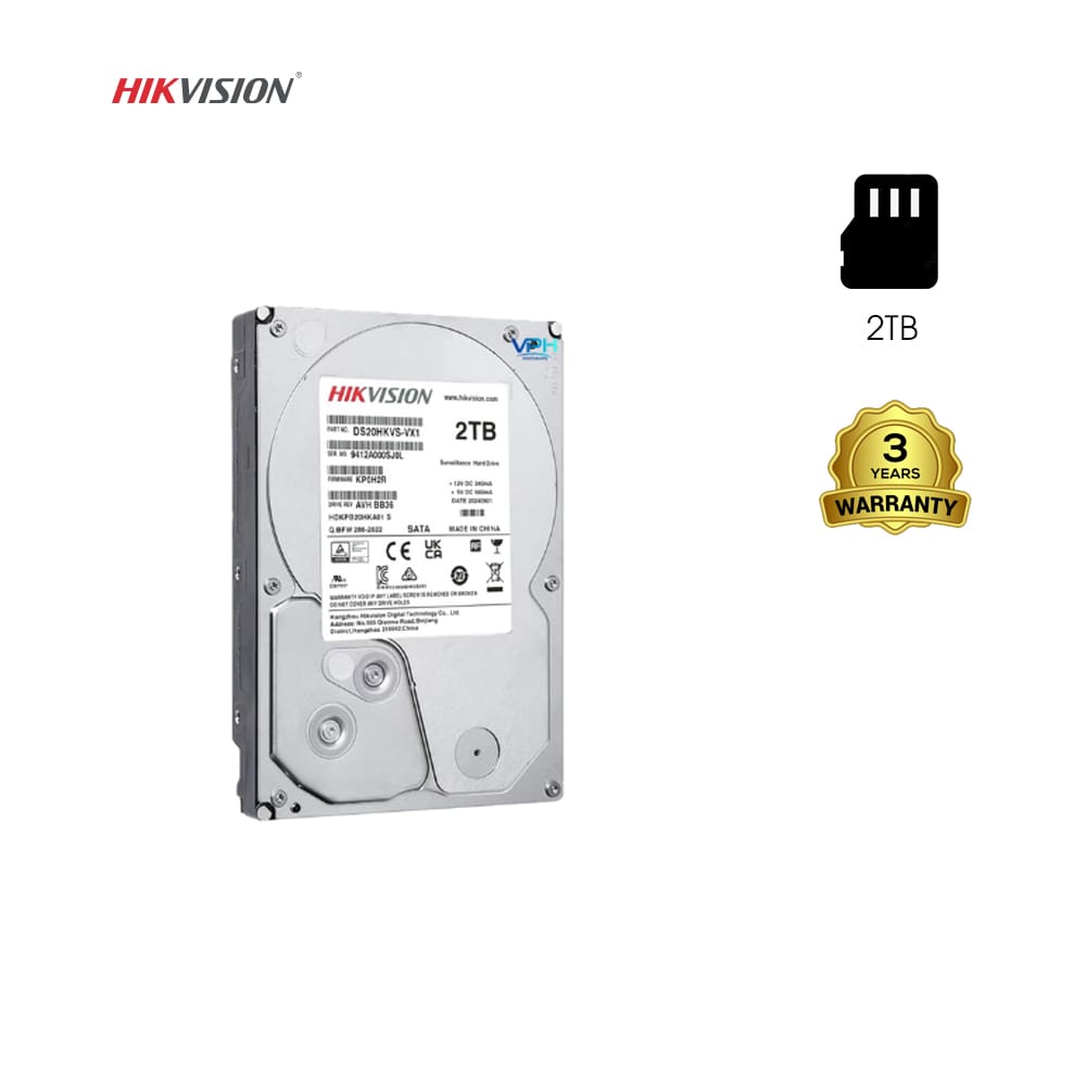 Ổ cứng 2TB Hikvision DS-20HKVS-VX1
