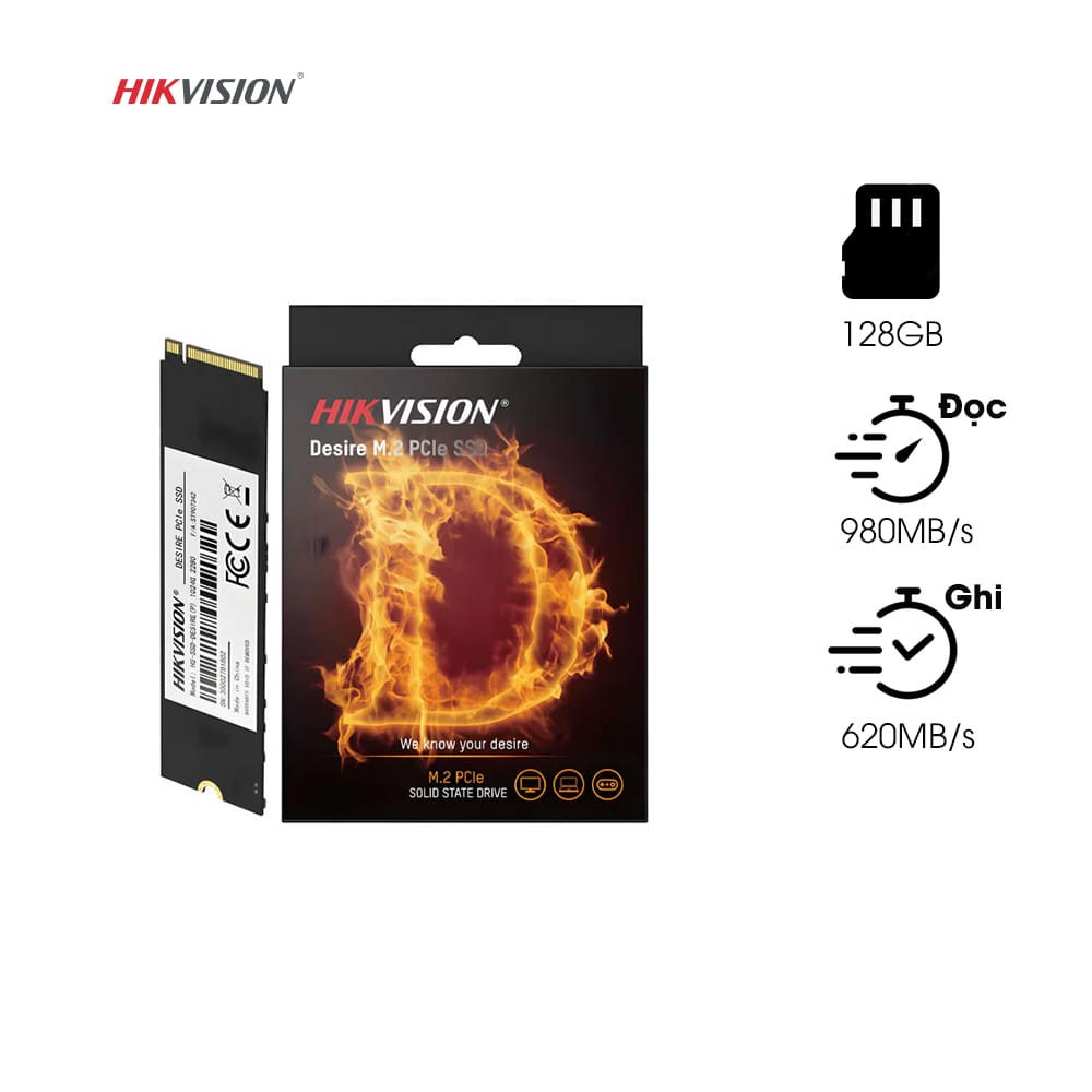 Ổ cứng Hikvision HS-SSD-Desire(S)/128G
