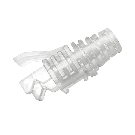 Đầu chụp bảo vệ đầu nối cáp RJ45 (AMP) CommScope, Slim-line, trong suốt, Flat-Oval, Max. 5.7mm (CAT5)