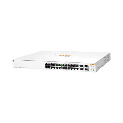[NPP HPE ARUBA®] Switch Mạng Smart Managed 24 Cổng PoE 195W 4 SFP+ 10G (Instant On 1930 24G 4SFP+ 195W) (JL683B)