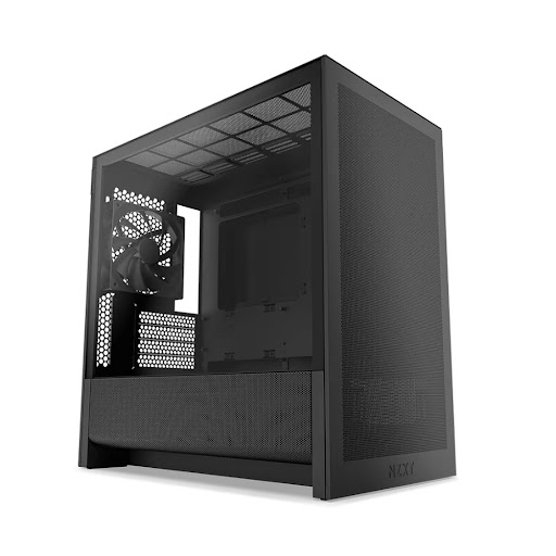 Thùng máy/ CASE NZXT H3 FLOW ALL BLACK M-ATX (CC-H31FB-01)