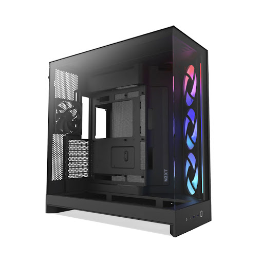 Thùng máy/ CASE NZXT H9 FLOW RGB (2025) ALL BLACK (CM-H92FB-R1)
