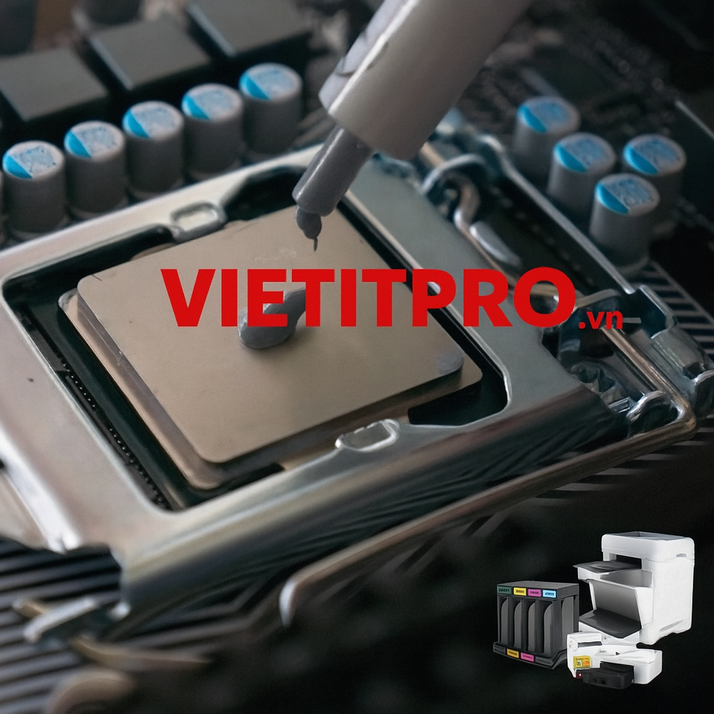 Tối ưu hệ thống tản nhiệt: Vệ sinh, keo mới, Undervolting