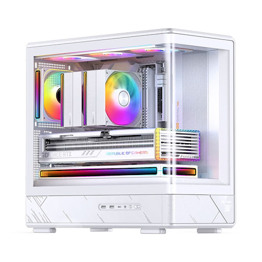 Vỏ máy tính/ Case Jonsbo D200 M-ATX (Trắng)