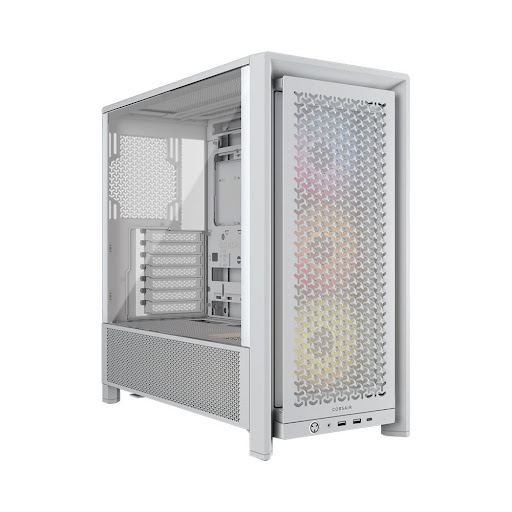 Vỏ máy tính Corsair FRAME 4000D RS ARGB Mid-Tower, White